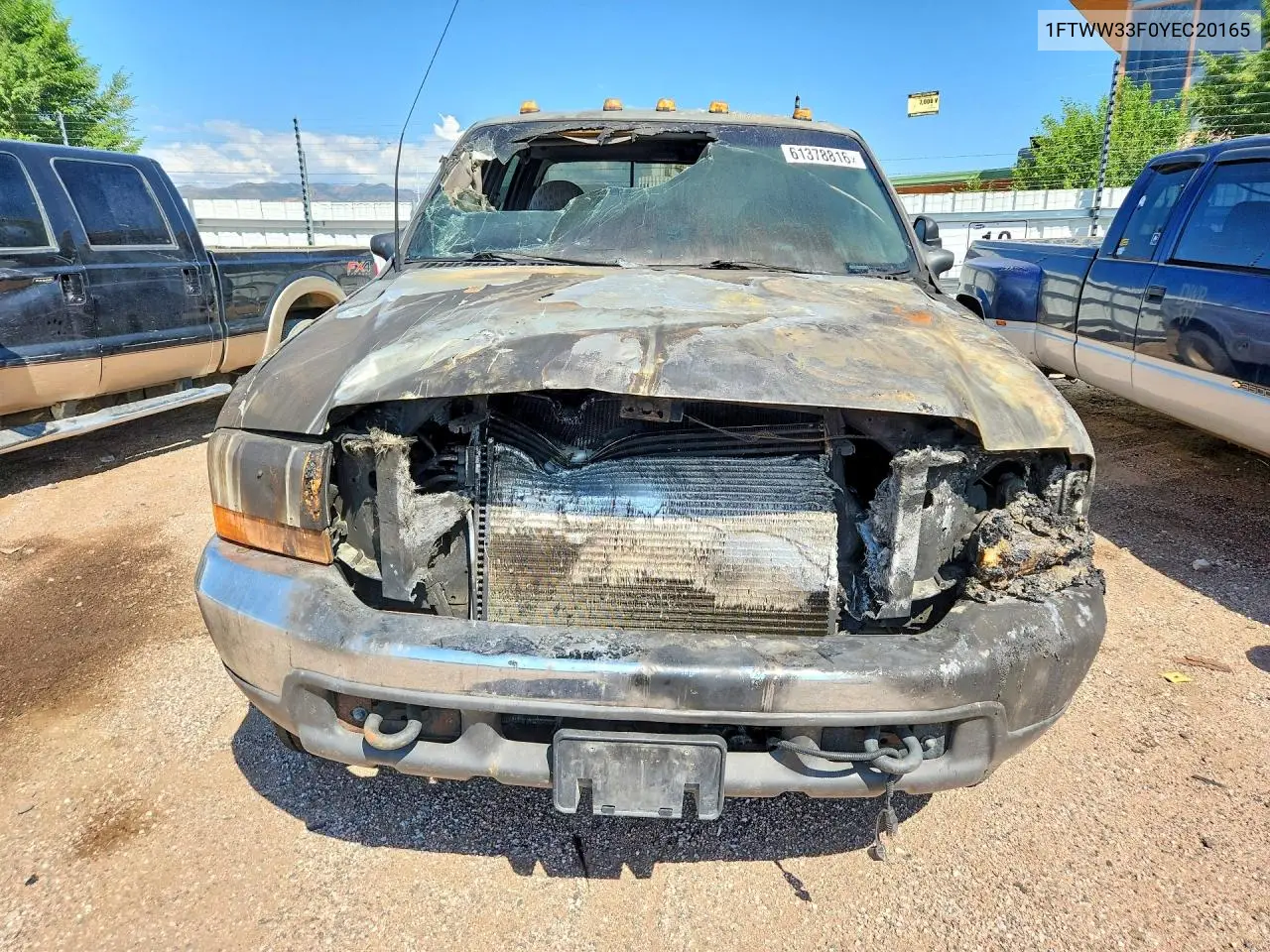 2000 Ford F350 Super Duty VIN: 1FTWW33F0YEC20165 Lot: 61378816