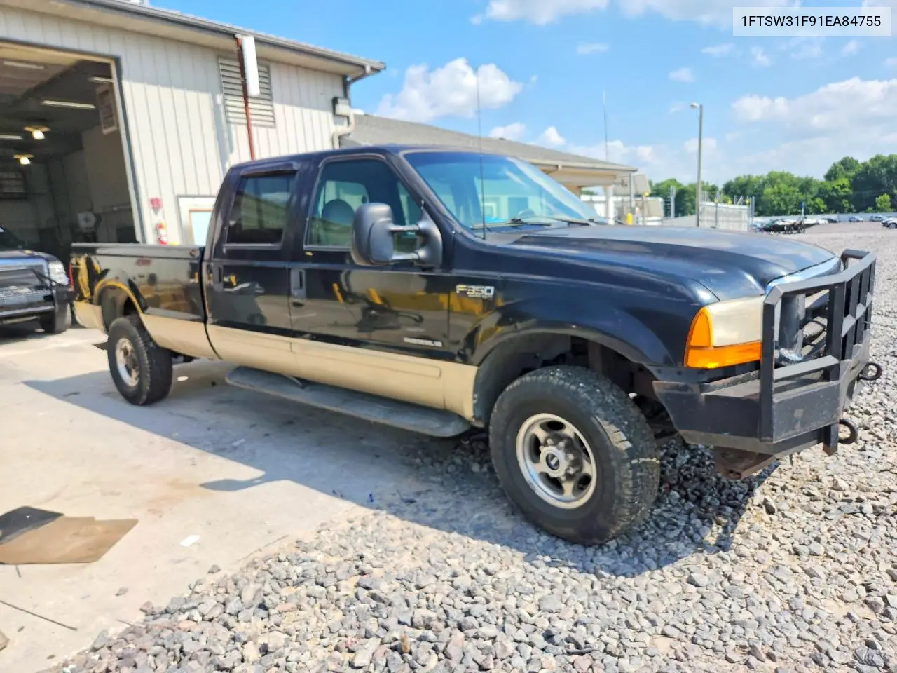 2001 Ford F350 Srw Super Duty VIN: 1FTSW31F91EA84755 Lot: 55766456
