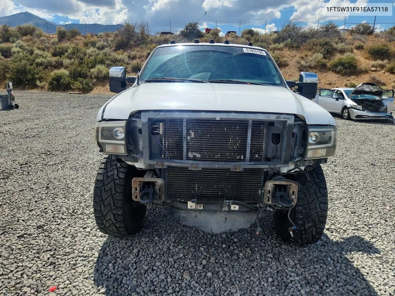 2001 Ford F350 Srw Super Duty VIN: 1FTSW31F91EA57118 Lot: 61053196