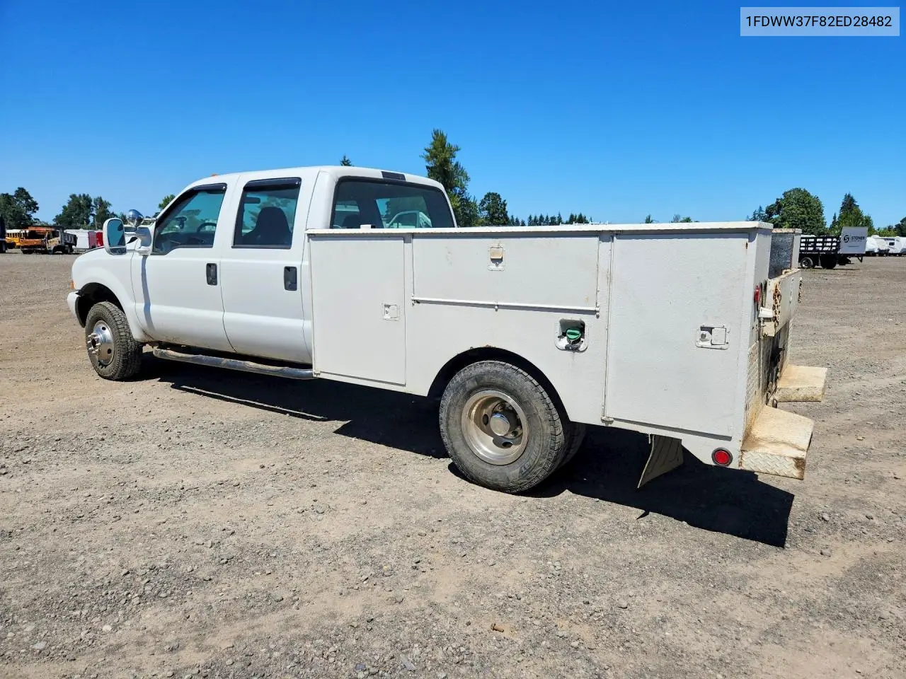 2002 Ford F350 Super Duty VIN: 1FDWW37F82ED28482 Lot: 59625466
