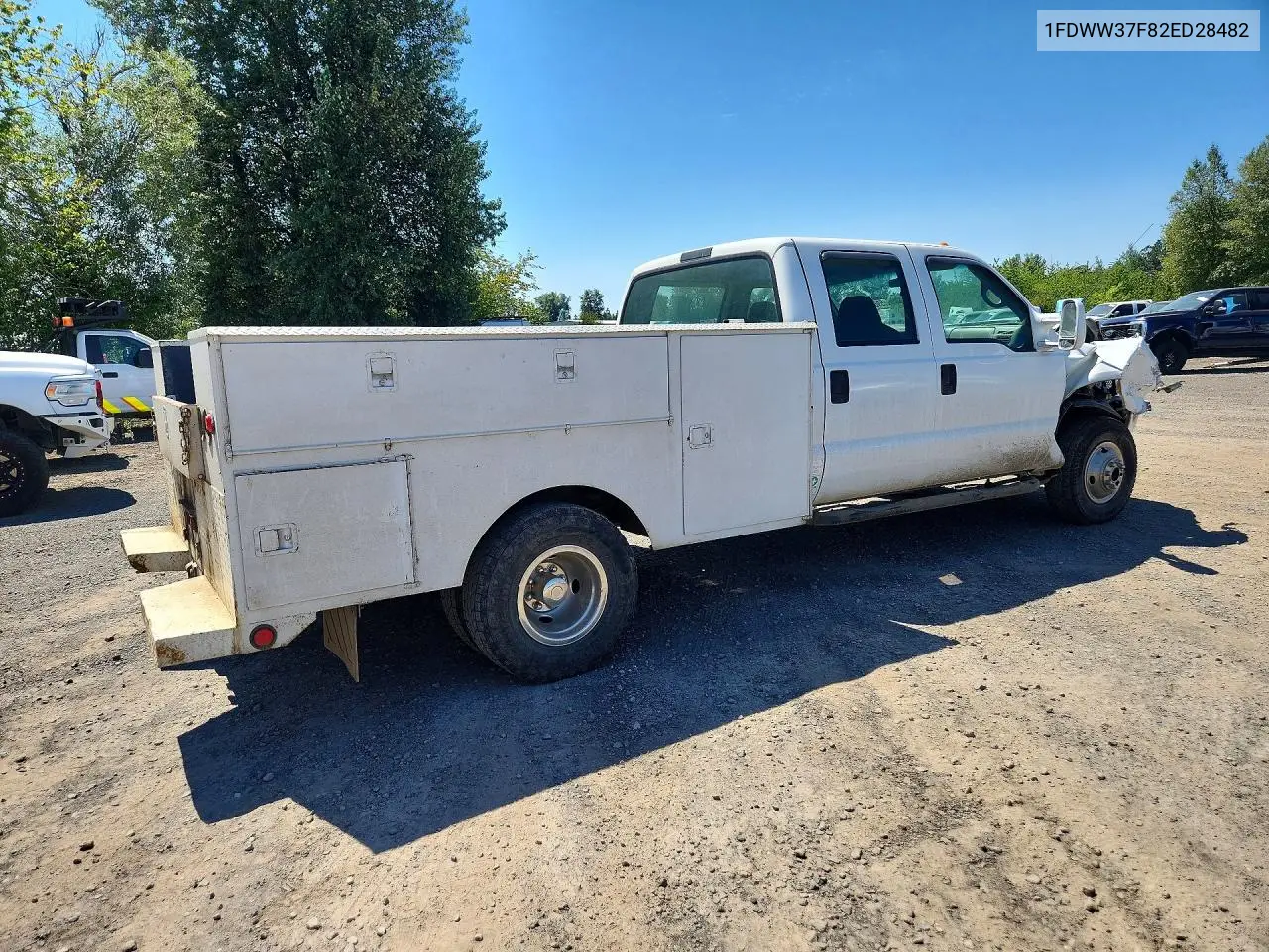 2002 Ford F350 Super Duty VIN: 1FDWW37F82ED28482 Lot: 59625466