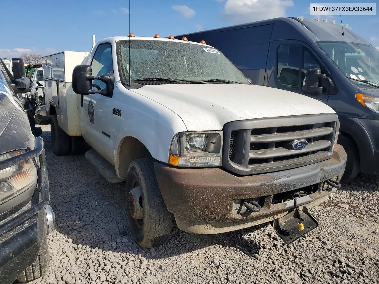 2003 Ford F350 Super Duty Utility / Service Truck VIN: 1FDWF37FX3EA33644 Lot: 47688886