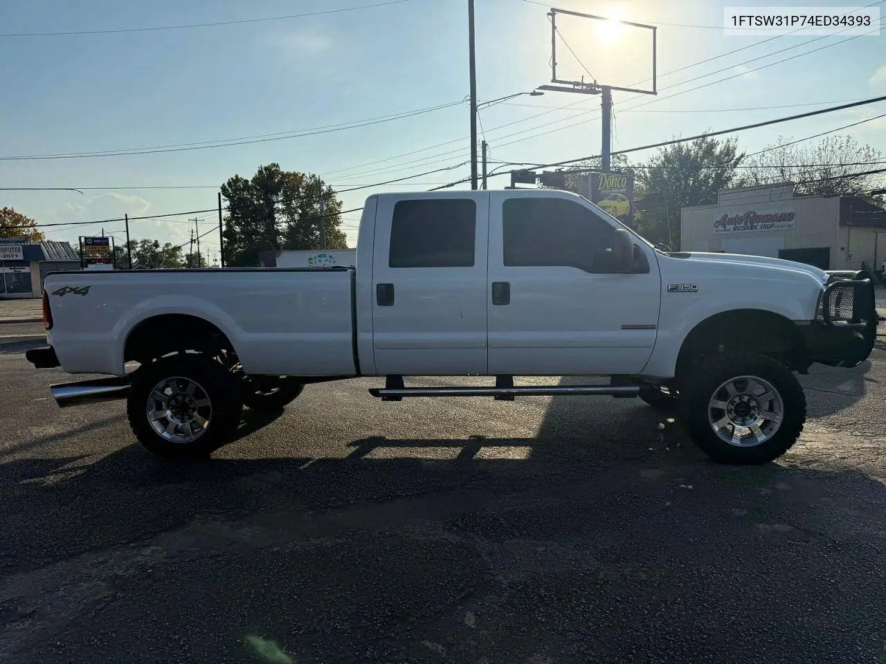 1FTSW31P74ED34393 2004 Ford F350 Srw Super Duty