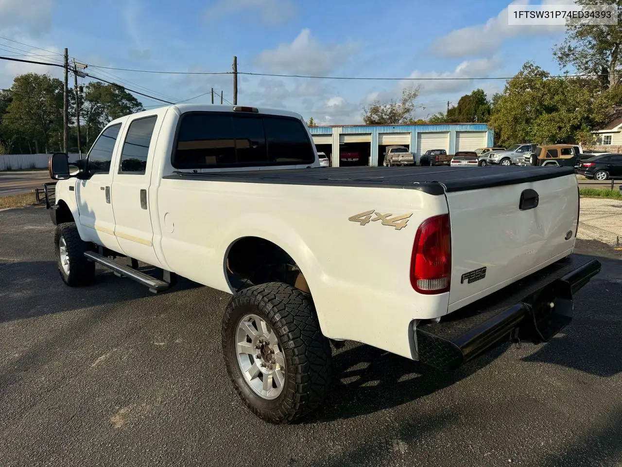 1FTSW31P74ED34393 2004 Ford F350 Srw Super Duty
