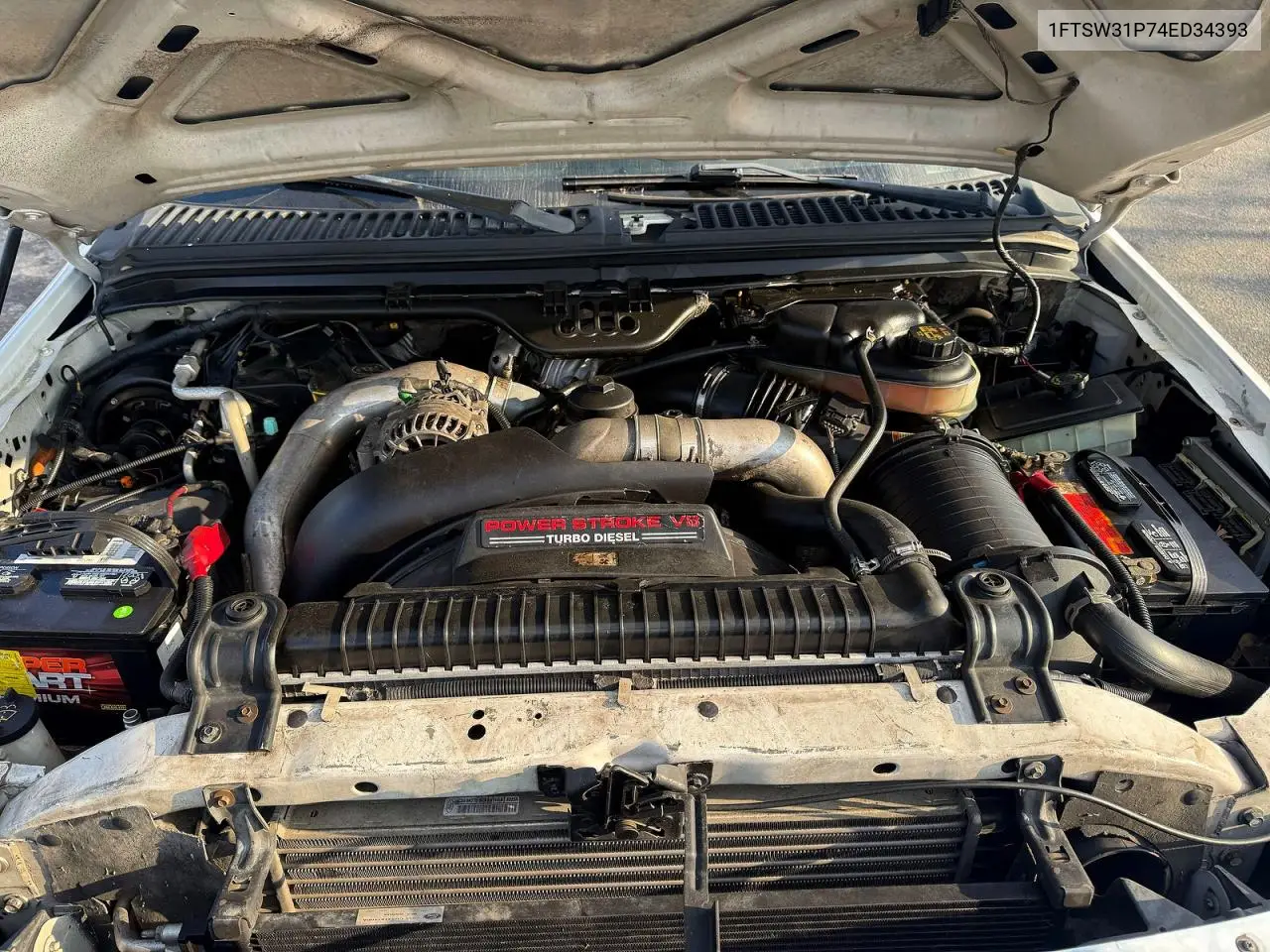 1FTSW31P74ED34393 2004 Ford F350 Srw Super Duty