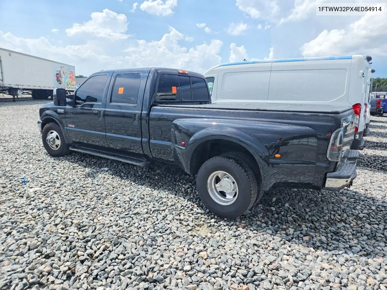 2004 Ford F350 Super Duty VIN: 1FTWW32PX4ED54914 Lot: 58550916