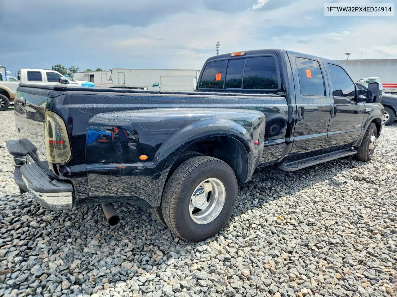 2004 Ford F350 Super Duty VIN: 1FTWW32PX4ED54914 Lot: 58550916