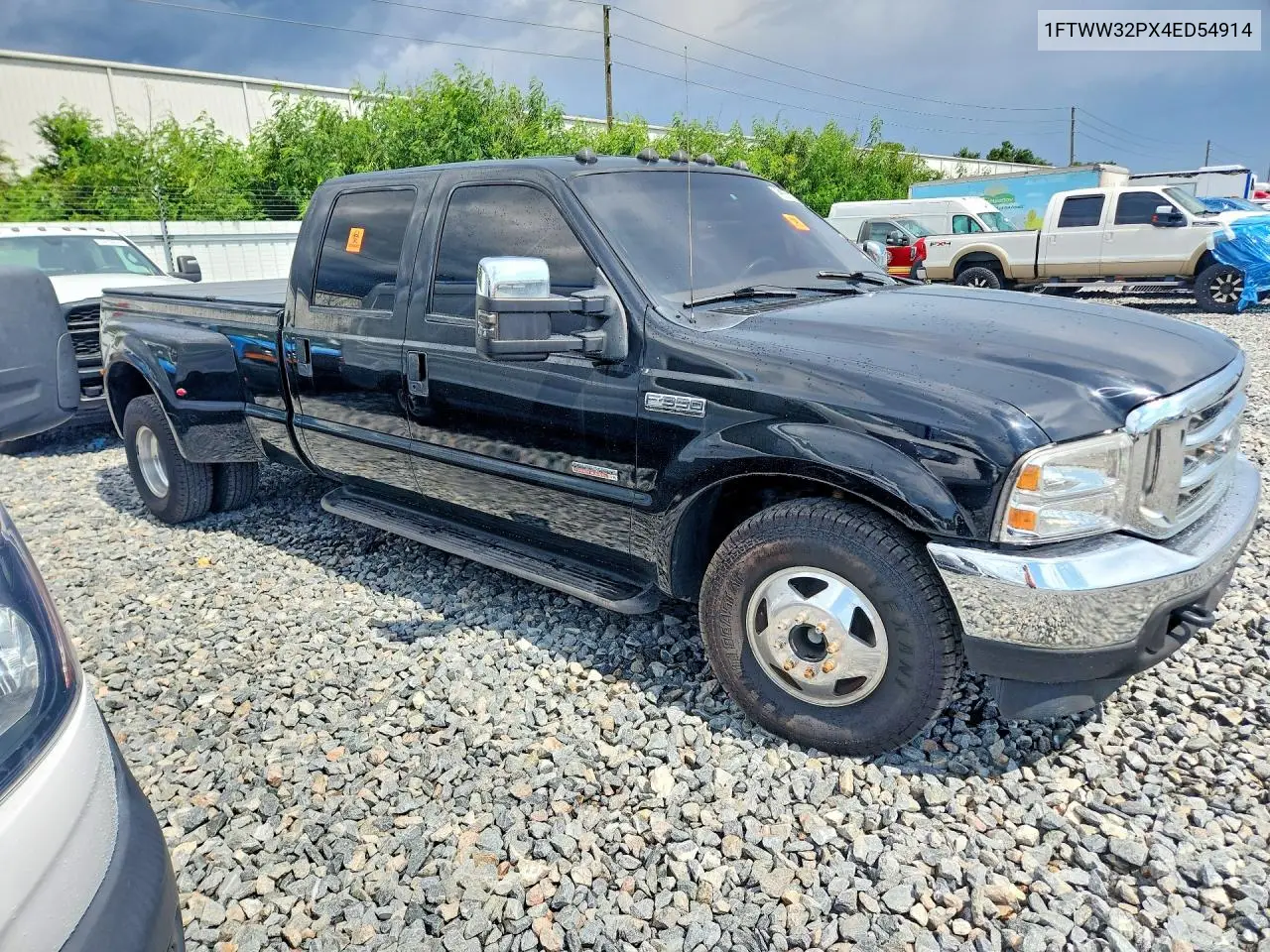 2004 Ford F350 Super Duty VIN: 1FTWW32PX4ED54914 Lot: 58550916