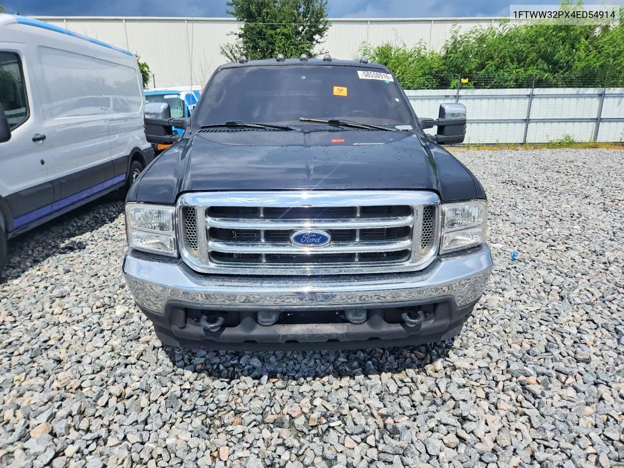 2004 Ford F350 Super Duty VIN: 1FTWW32PX4ED54914 Lot: 58550916