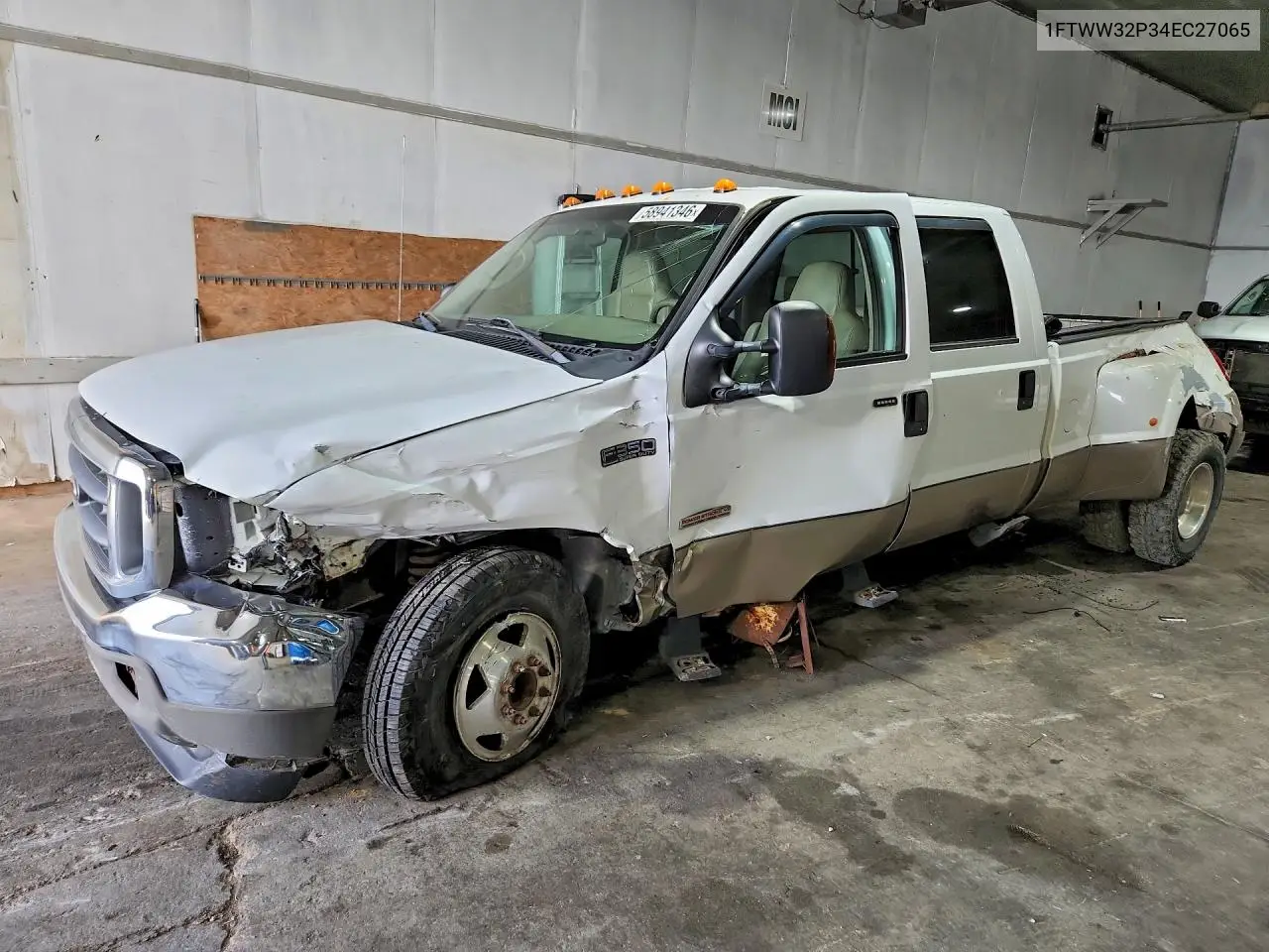 2004 Ford F350 Super Duty VIN: 1FTWW32P34EC27065 Lot: 58941346
