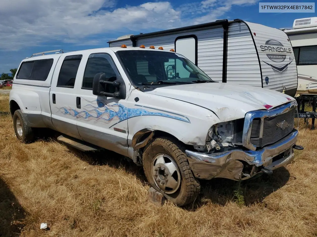 2004 Ford F350 Super Duty VIN: 1FTWW32PX4EB17842 Lot: 60694896