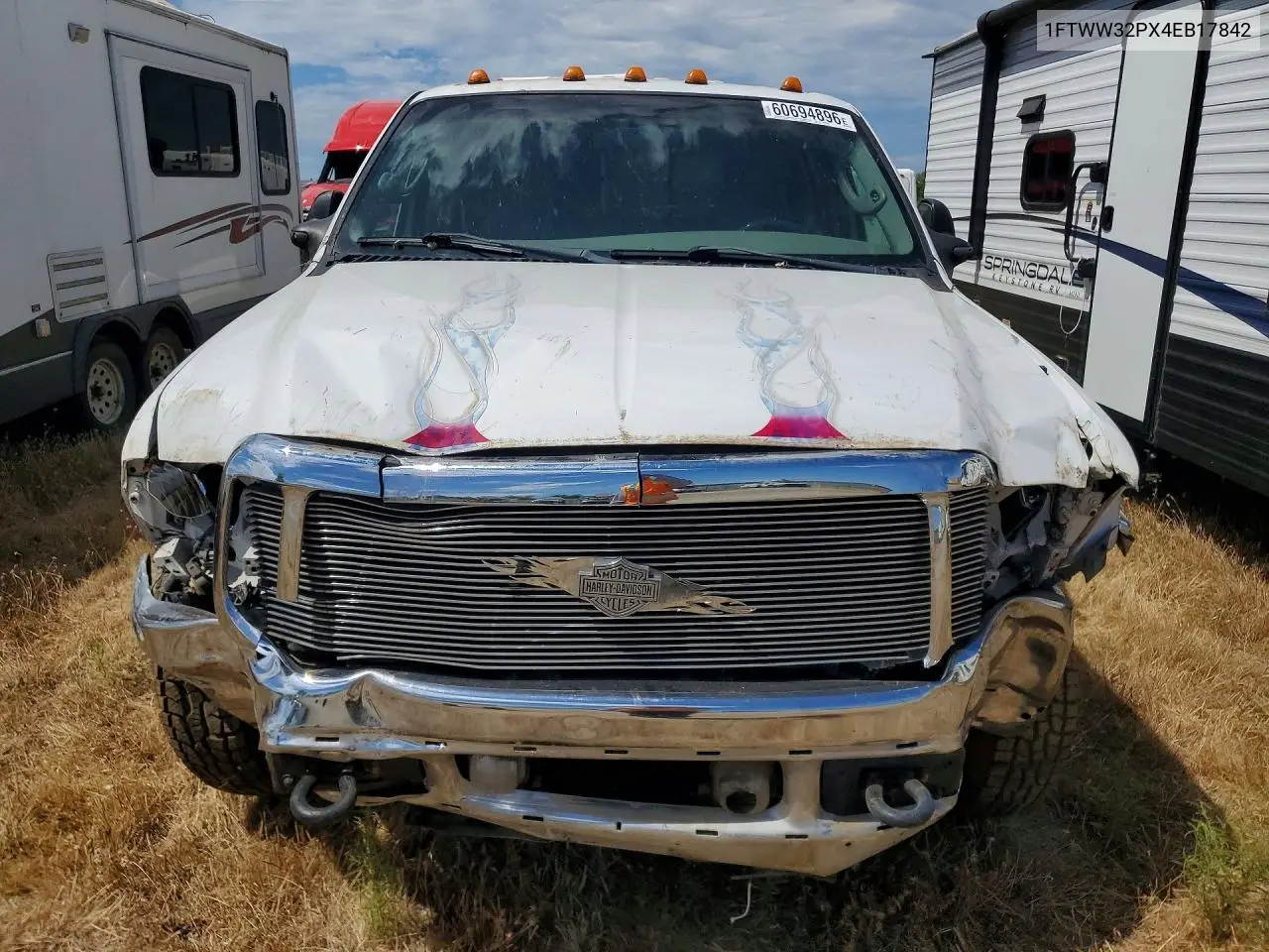 2004 Ford F350 Super Duty VIN: 1FTWW32PX4EB17842 Lot: 60694896