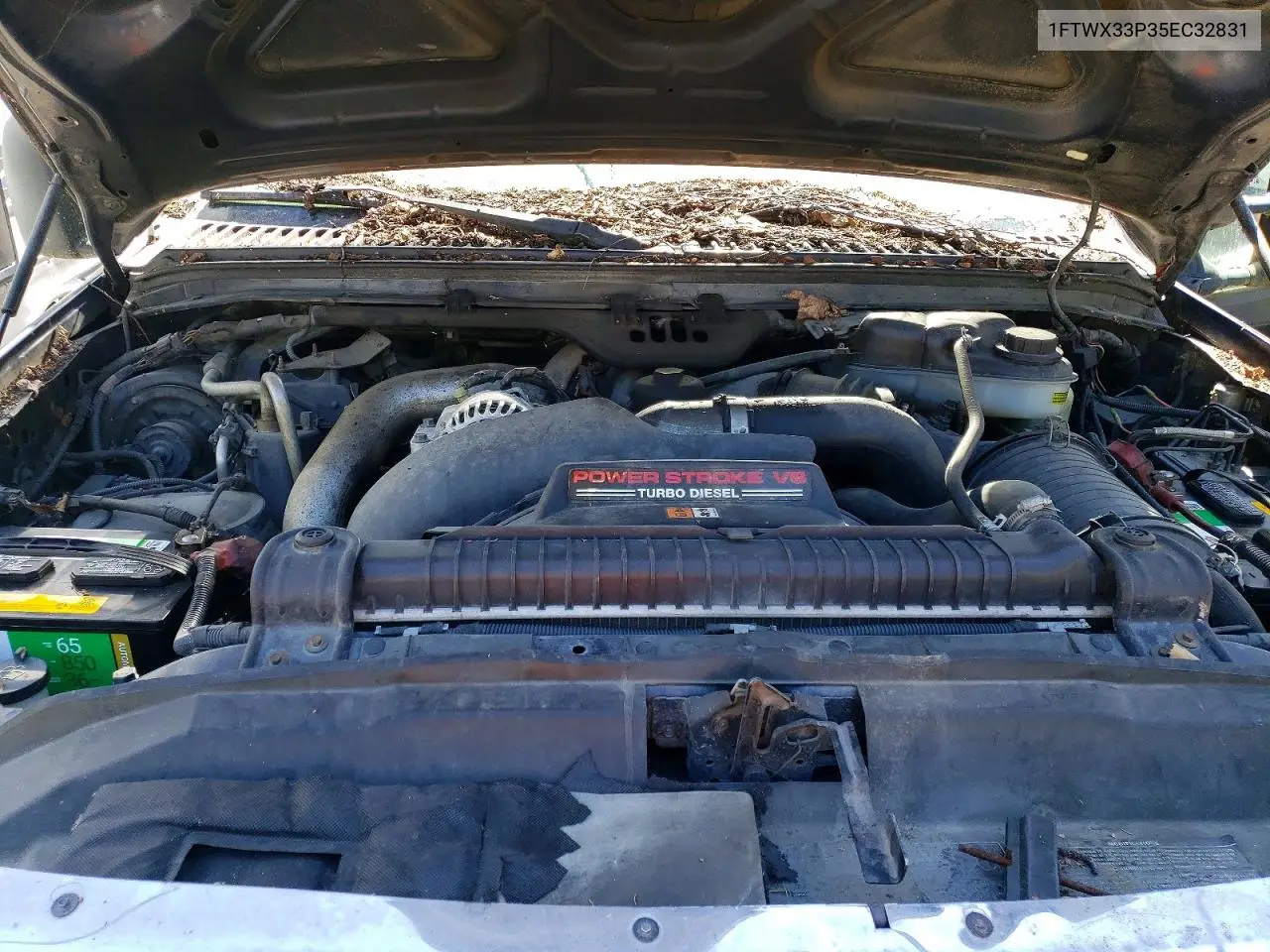 2005 Ford F350 Super Duty VIN: 1FTWX33P35EC32831 Lot: 56522856