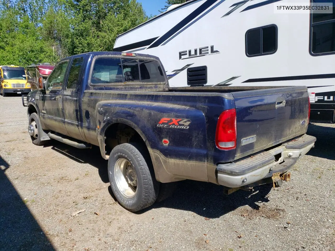 2005 Ford F350 Super Duty VIN: 1FTWX33P35EC32831 Lot: 56522856