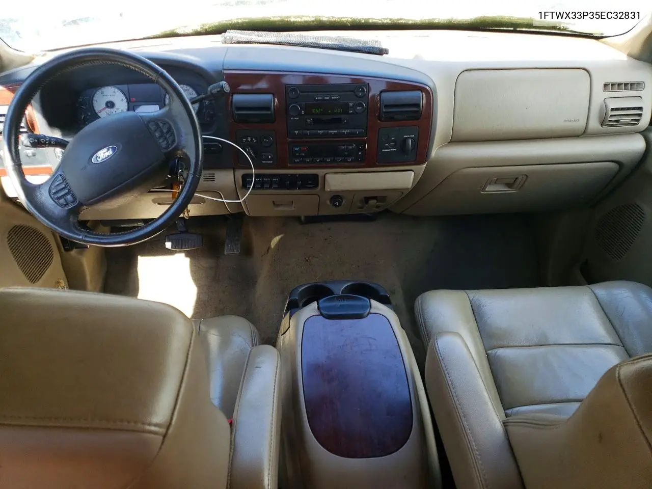 2005 Ford F350 Super Duty VIN: 1FTWX33P35EC32831 Lot: 56522856