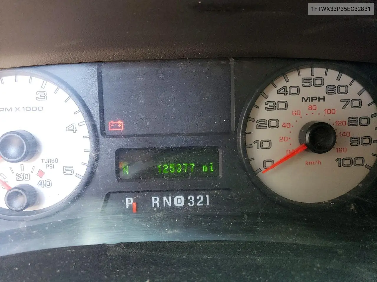 2005 Ford F350 Super Duty VIN: 1FTWX33P35EC32831 Lot: 56522856