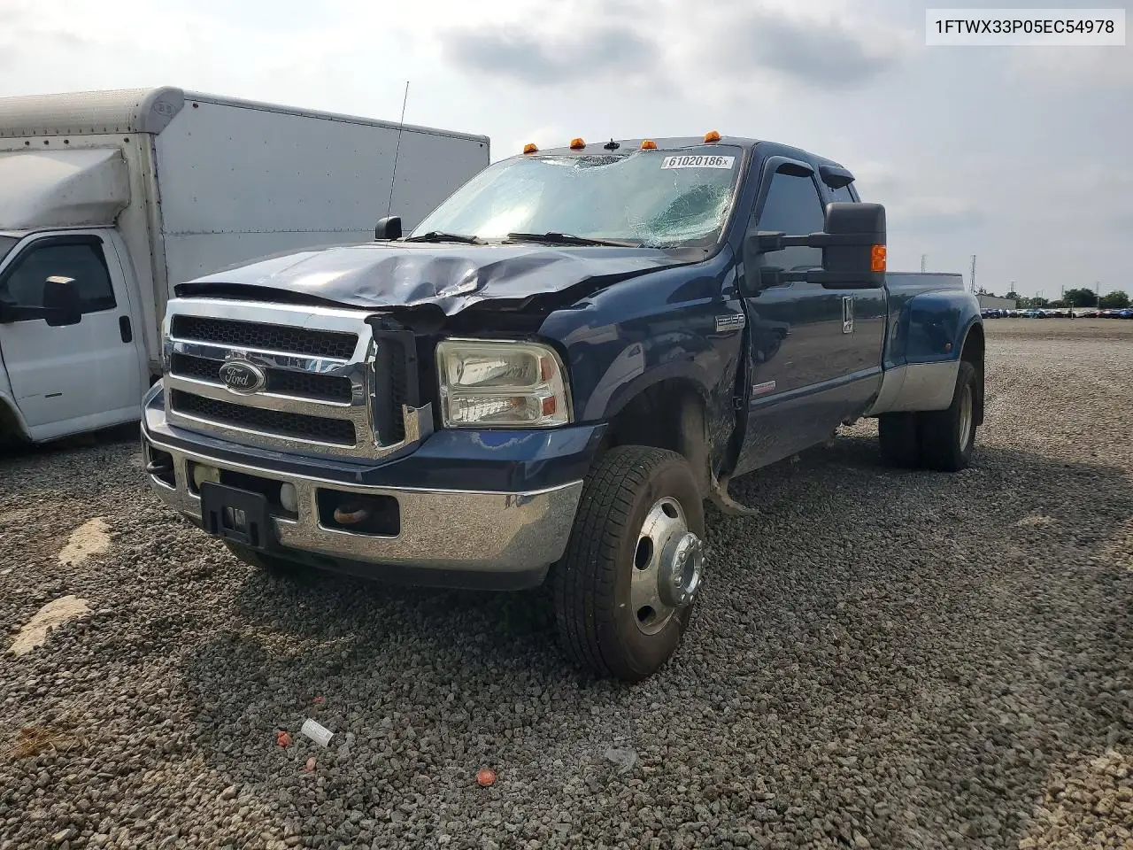 2005 Ford F350 Super Duty VIN: 1FTWX33P05EC54978 Lot: 61020186