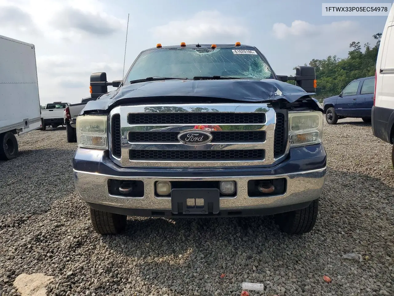 2005 Ford F350 Super Duty VIN: 1FTWX33P05EC54978 Lot: 61020186