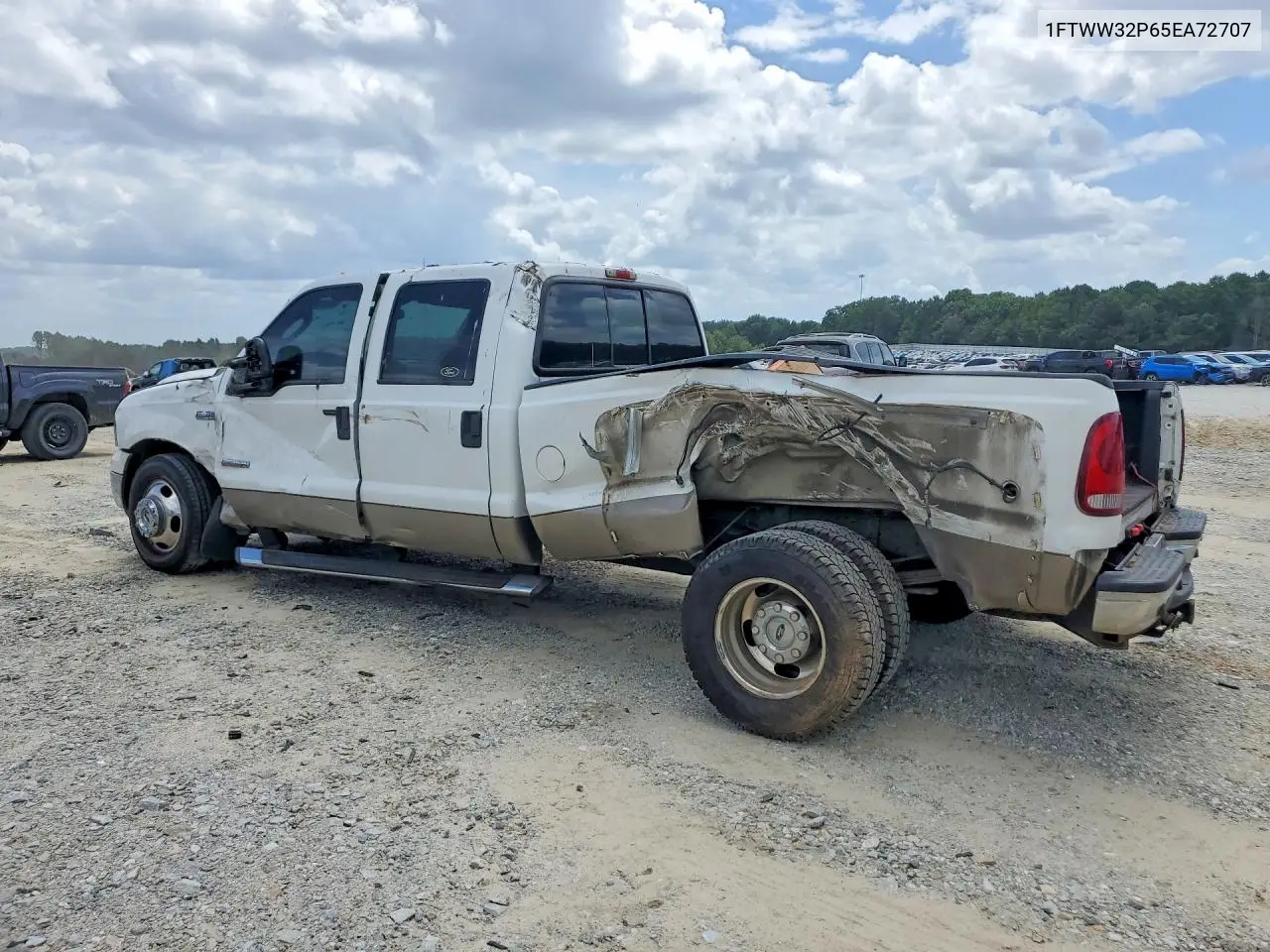 2005 Ford F350 Super Duty VIN: 1FTWW32P65EA72707 Lot: 61112676