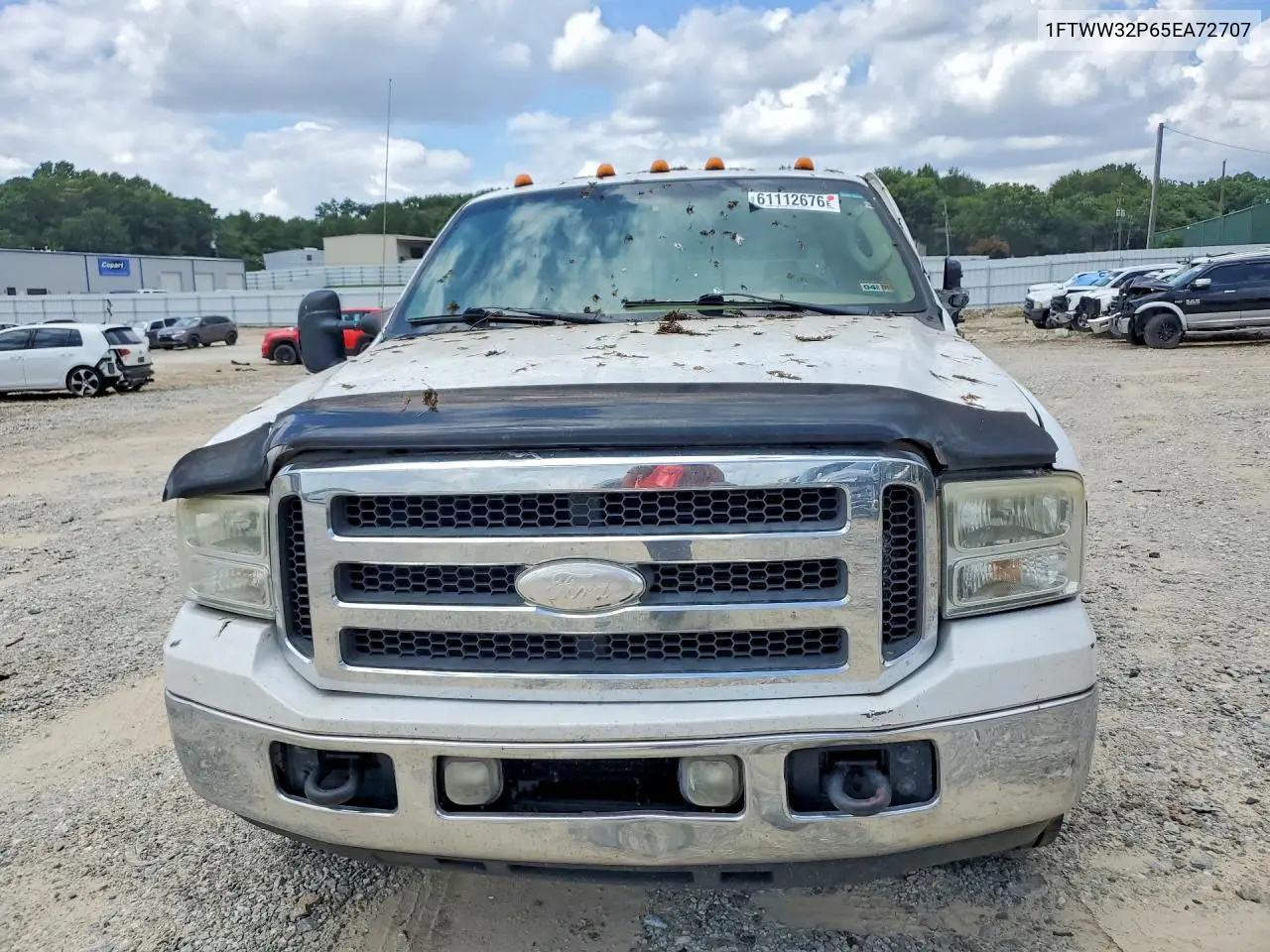 2005 Ford F350 Super Duty VIN: 1FTWW32P65EA72707 Lot: 61112676