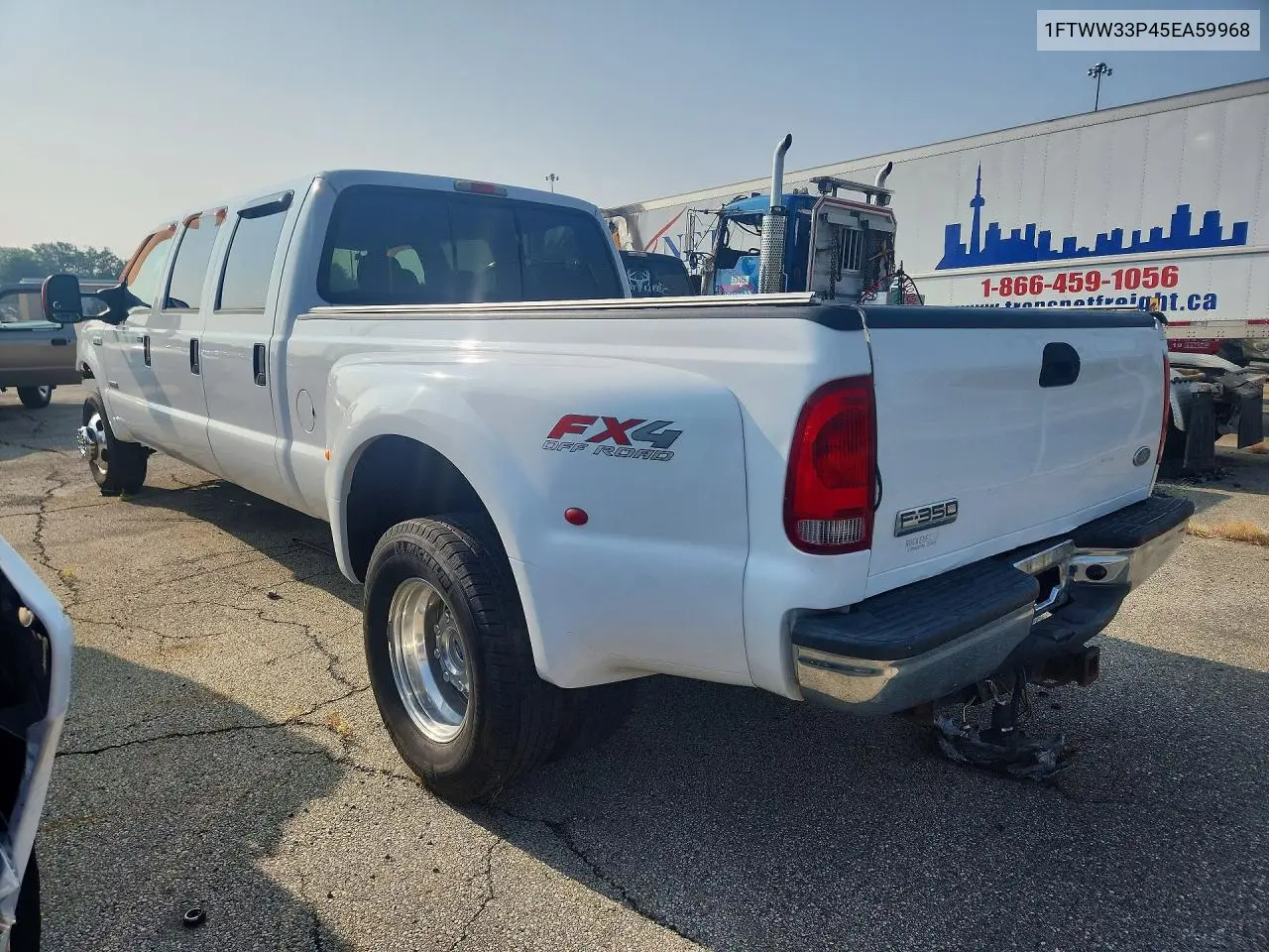 2005 Ford F350 Super Duty VIN: 1FTWW33P45EA59968 Lot: 61138256