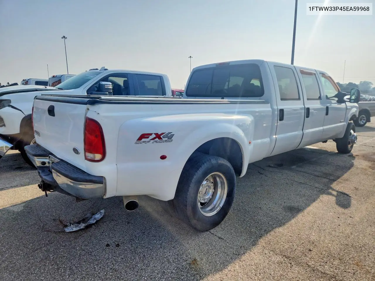 2005 Ford F350 Super Duty VIN: 1FTWW33P45EA59968 Lot: 61138256