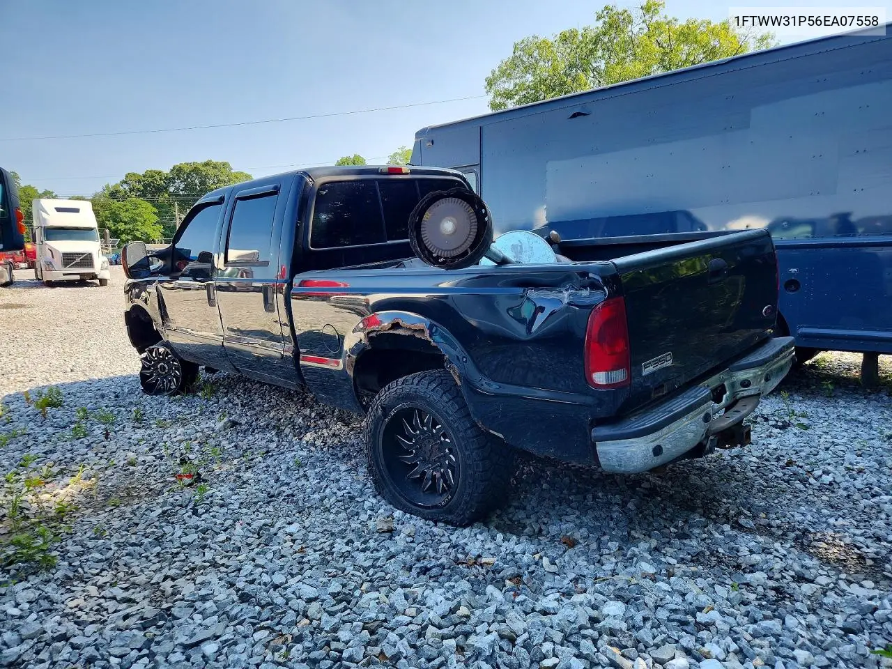 2006 Ford F350 Srw Super Duty VIN: 1FTWW31P56EA07558 Lot: 57652366