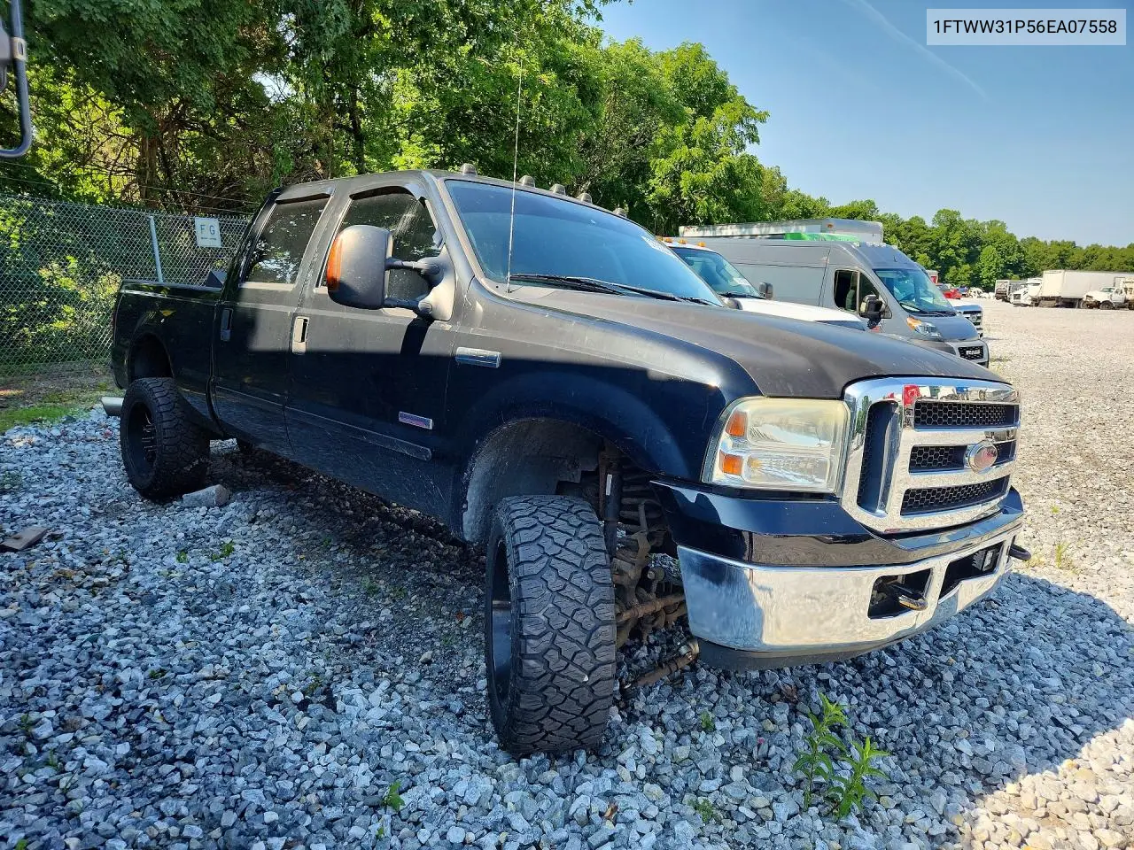 2006 Ford F350 Srw Super Duty VIN: 1FTWW31P56EA07558 Lot: 57652366