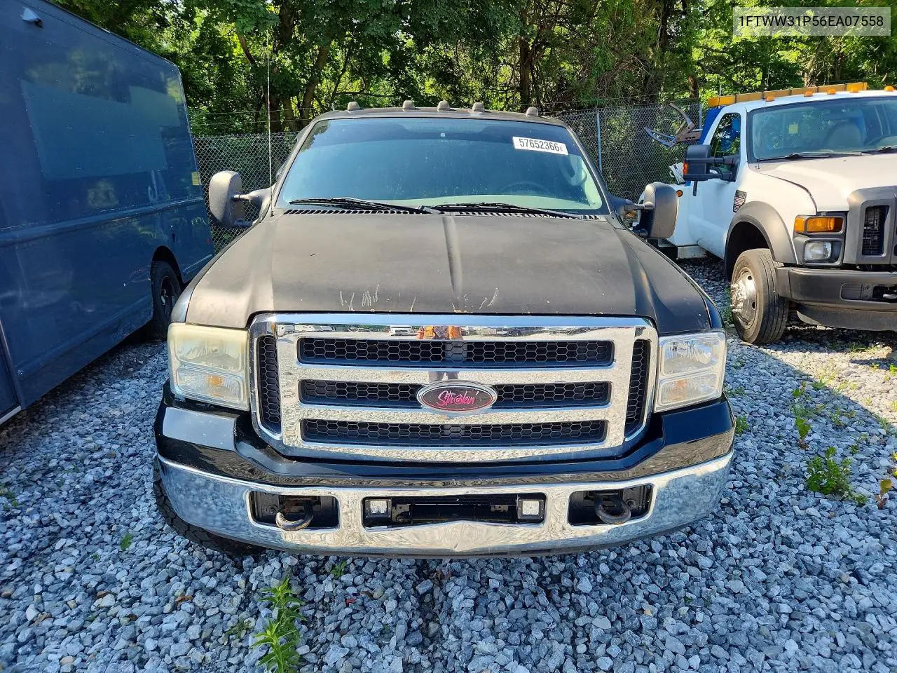 2006 Ford F350 Srw Super Duty VIN: 1FTWW31P56EA07558 Lot: 57652366