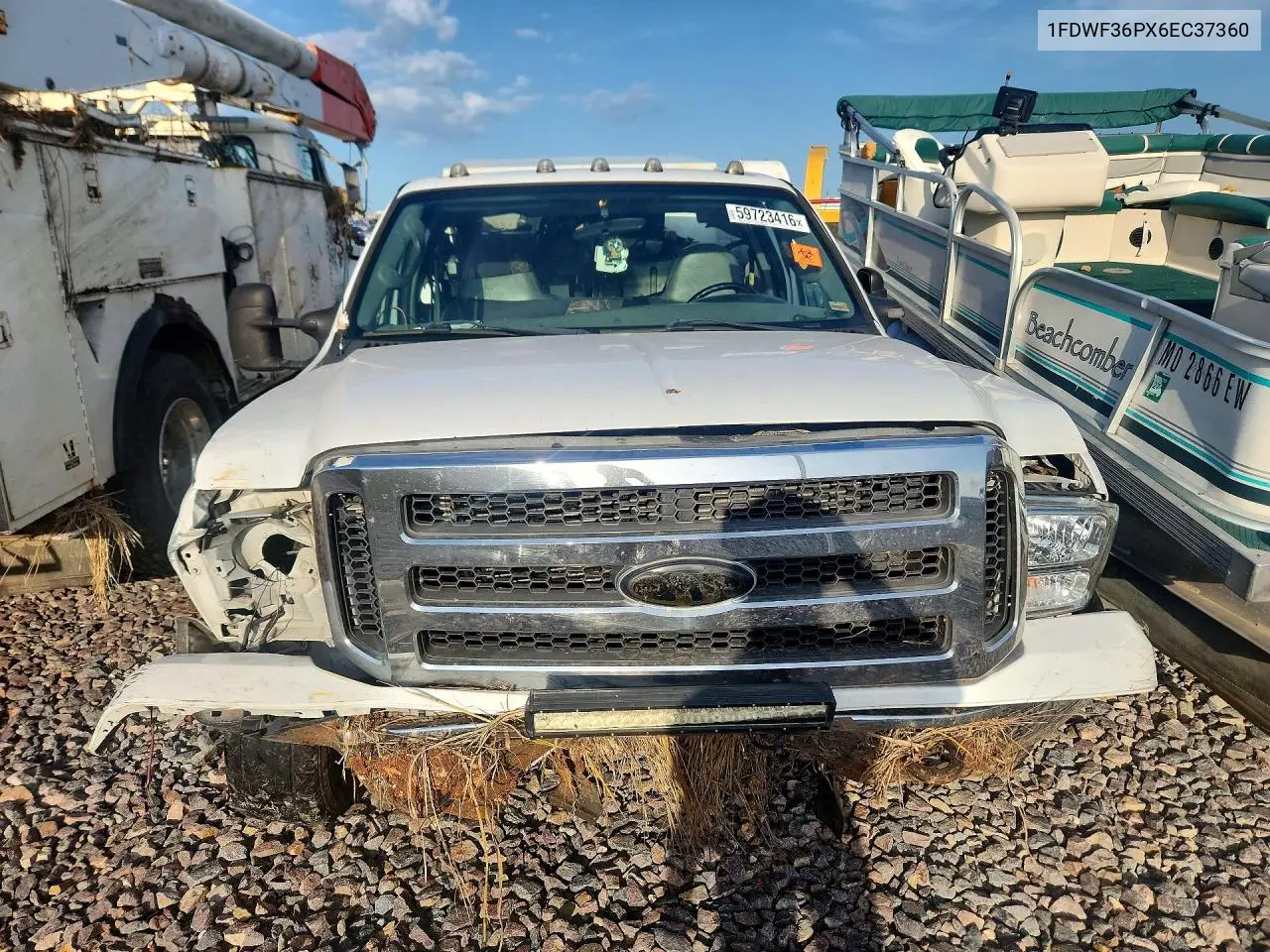 2006 Ford F350 Super - Truck Parts VIN: 1FDWF36PX6EC37360 Lot: 59723416