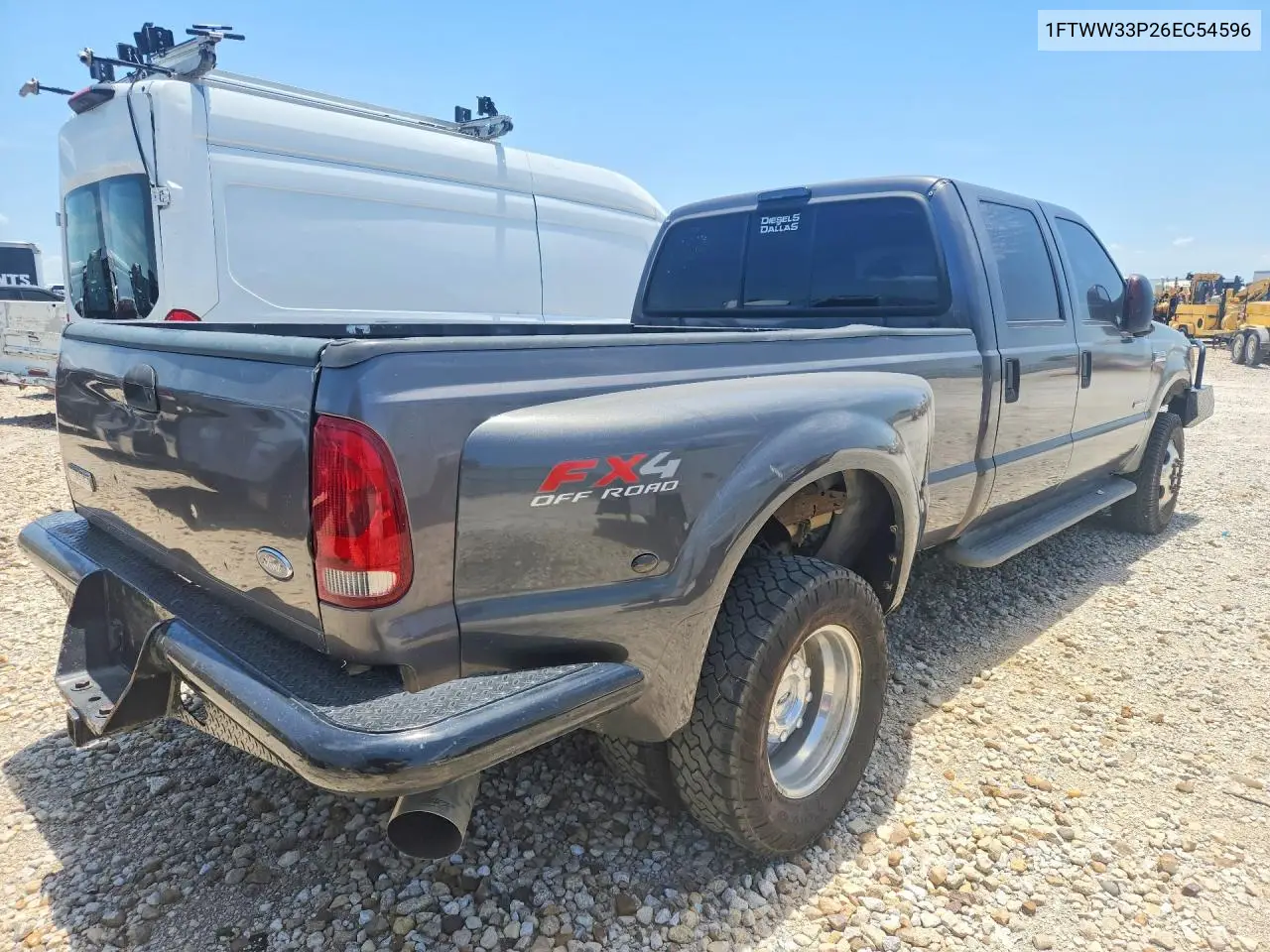 2006 Ford F350 Super Duty VIN: 1FTWW33P26EC54596 Lot: 59846636