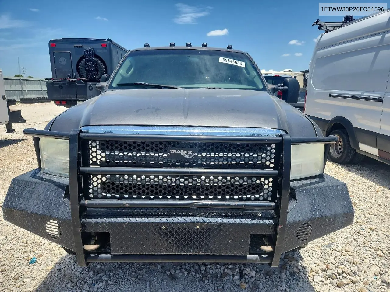2006 Ford F350 Super Duty VIN: 1FTWW33P26EC54596 Lot: 59846636