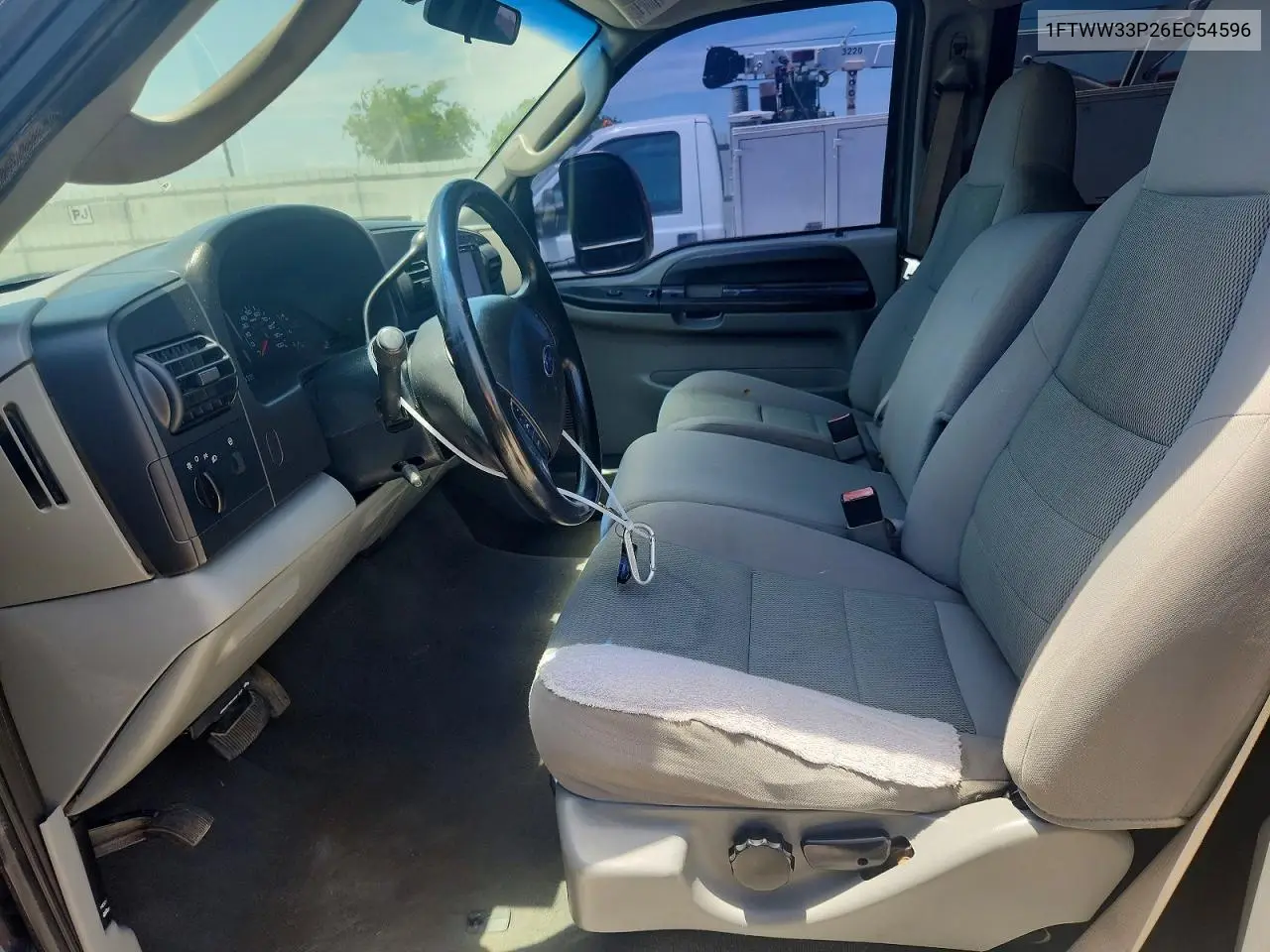 2006 Ford F350 Super Duty VIN: 1FTWW33P26EC54596 Lot: 59846636