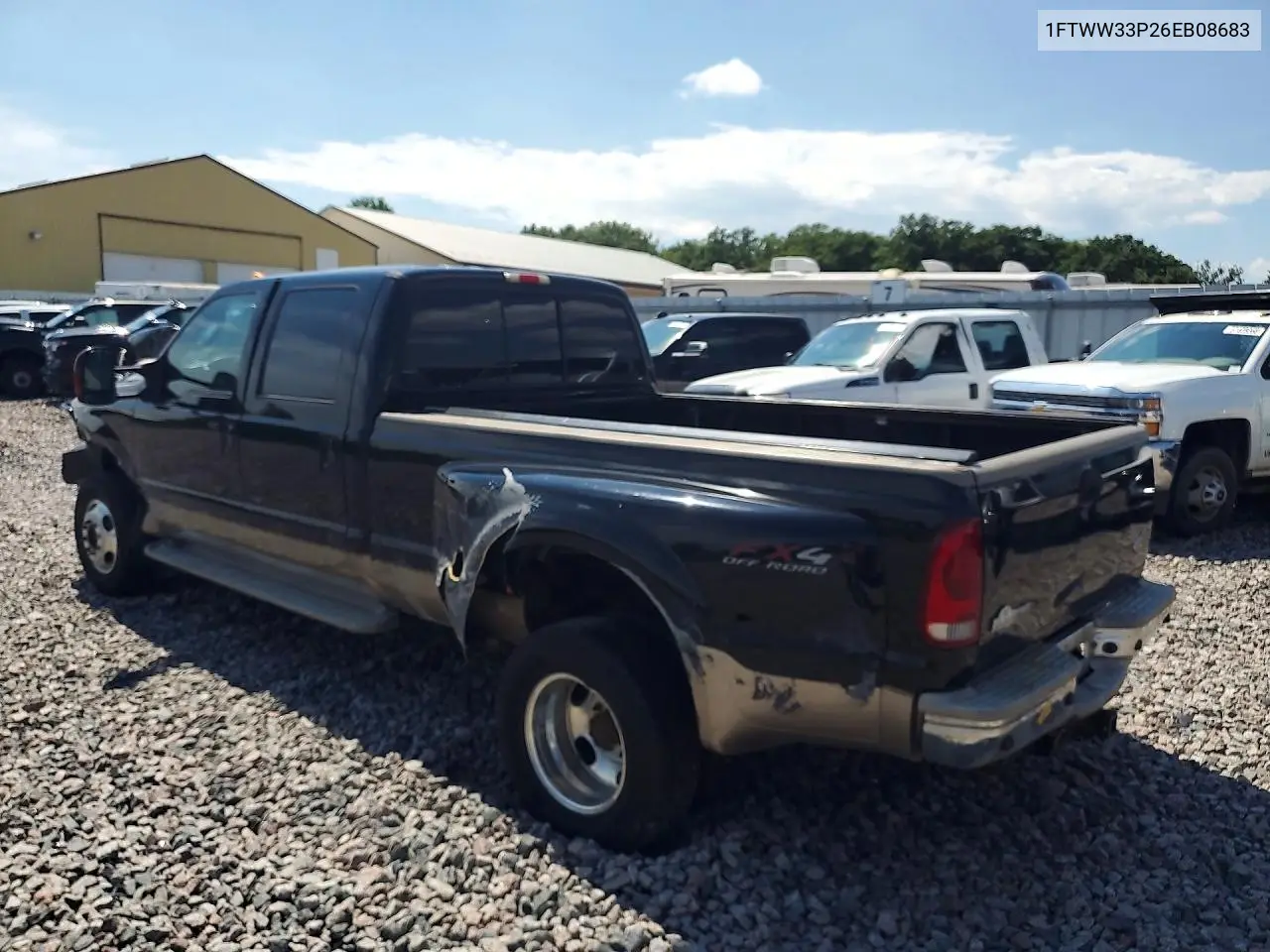 2006 Ford F350 Super Duty VIN: 1FTWW33P26EB08683 Lot: 60017216