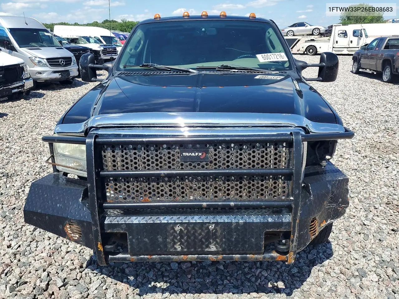 2006 Ford F350 Super Duty VIN: 1FTWW33P26EB08683 Lot: 60017216