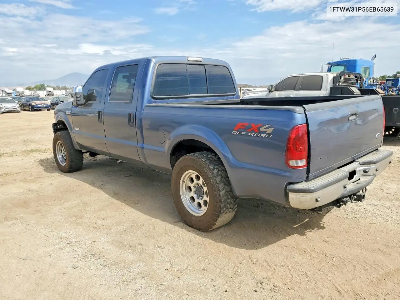 2006 Ford F350 Srw Super Duty VIN: 1FTWW31P56EB65639 Lot: 60696426