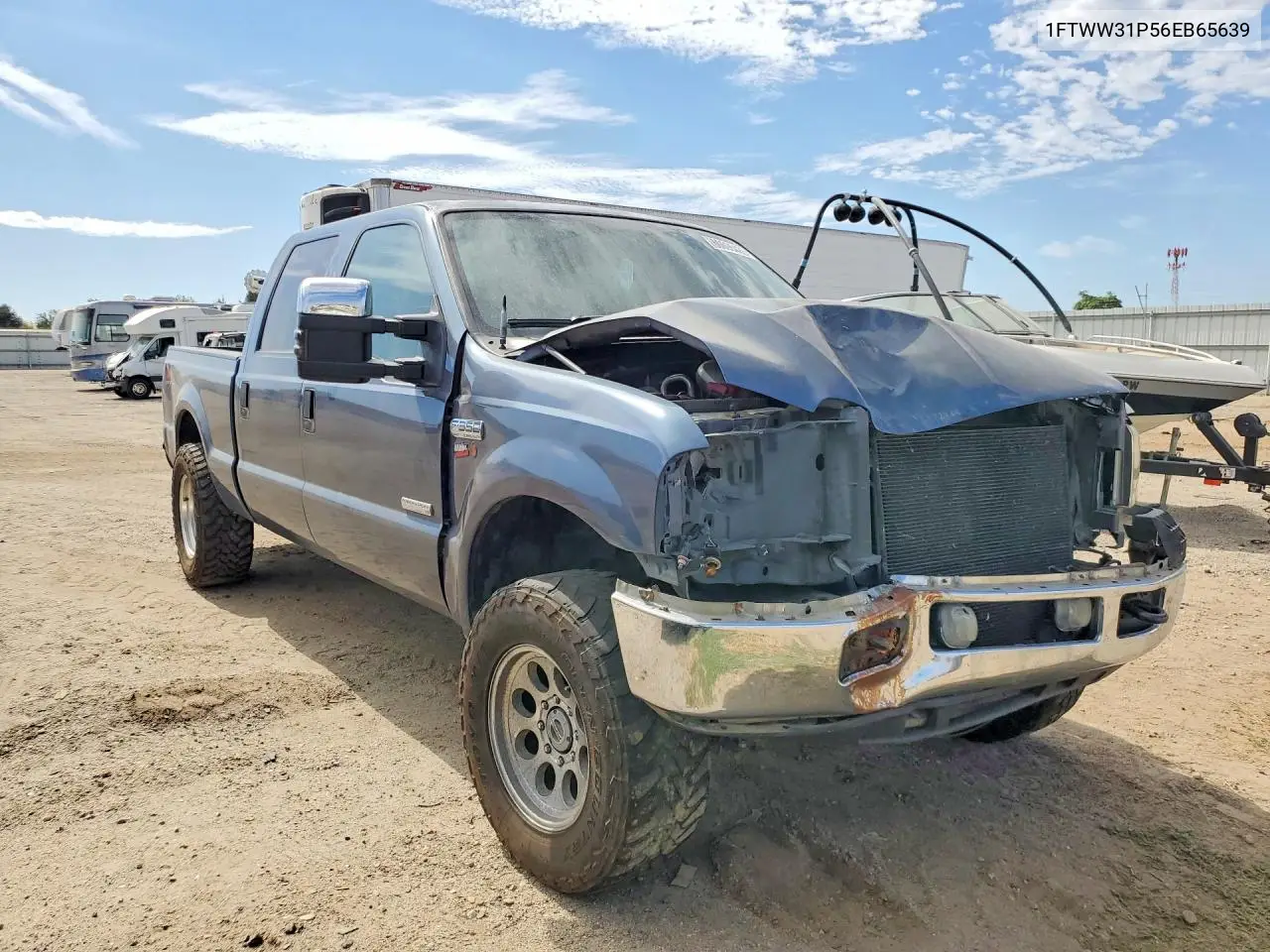 2006 Ford F350 Srw Super Duty VIN: 1FTWW31P56EB65639 Lot: 60696426