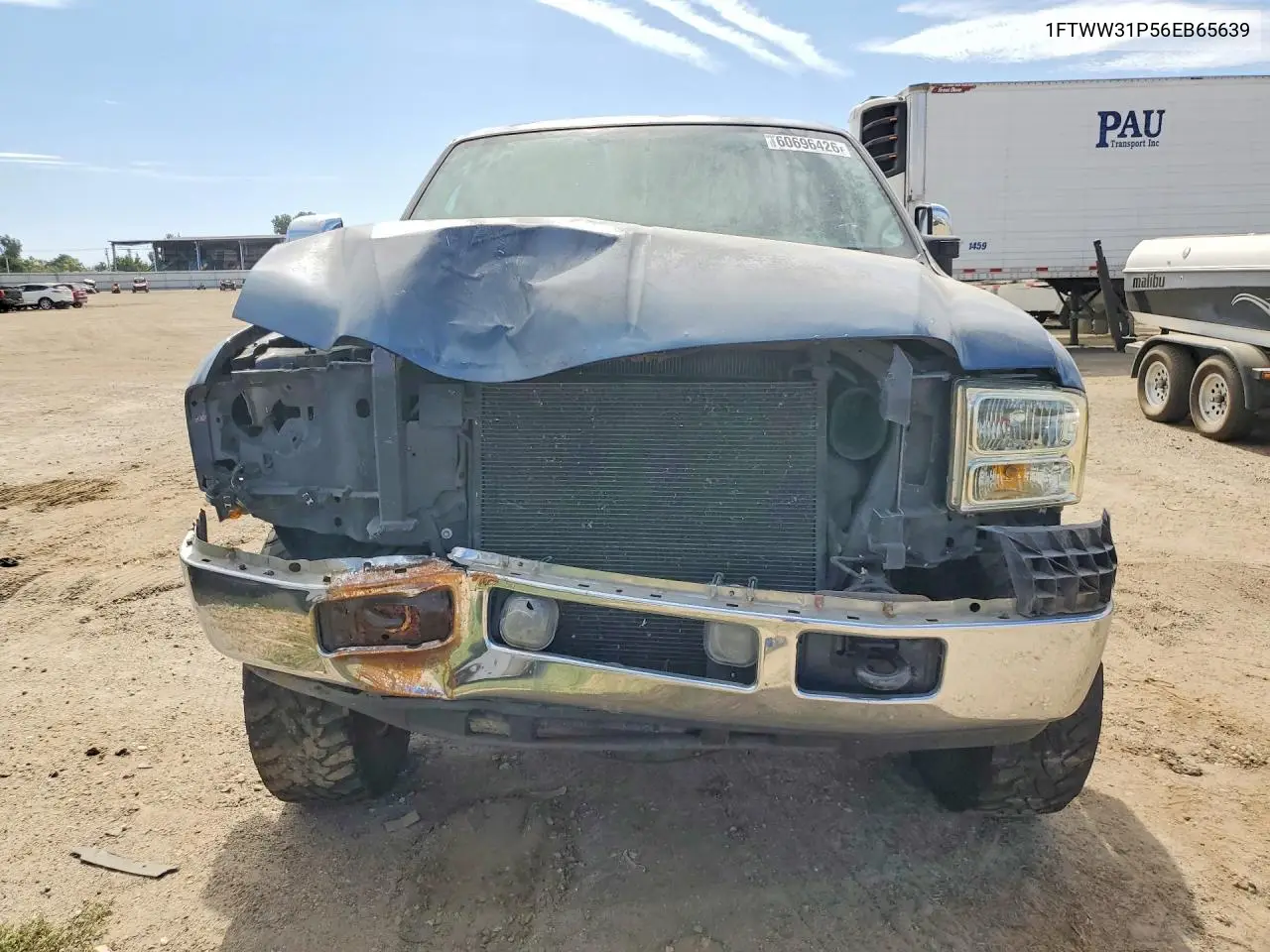 2006 Ford F350 Srw Super Duty VIN: 1FTWW31P56EB65639 Lot: 60696426