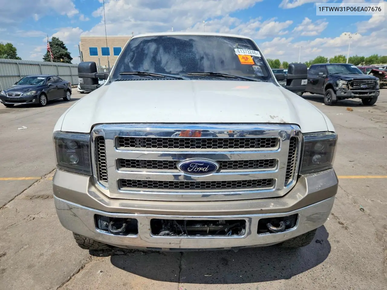 2006 Ford F350 Srw Super Duty VIN: 1FTWW31P06EA07676 Lot: 61373246