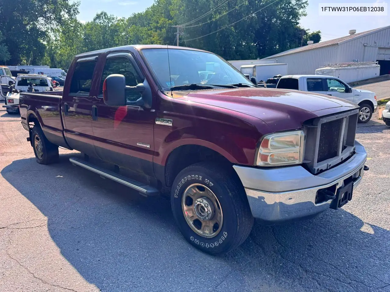 2006 Ford F350 Srw S VIN: 1FTWW31P06EB12038 Lot: 61515116