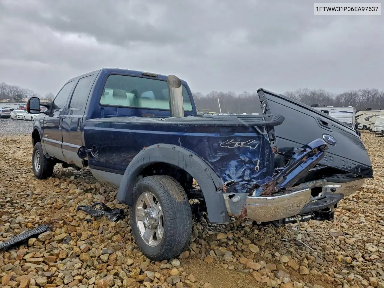 1FTWW31P06EA97637 2006 Ford F350 Srw Super Duty