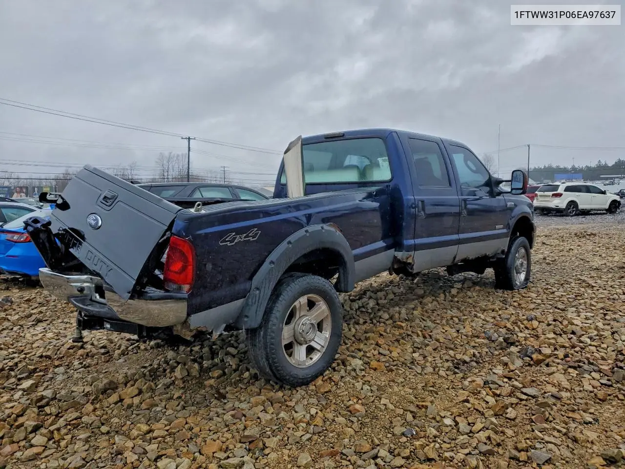 1FTWW31P06EA97637 2006 Ford F350 Srw Super Duty