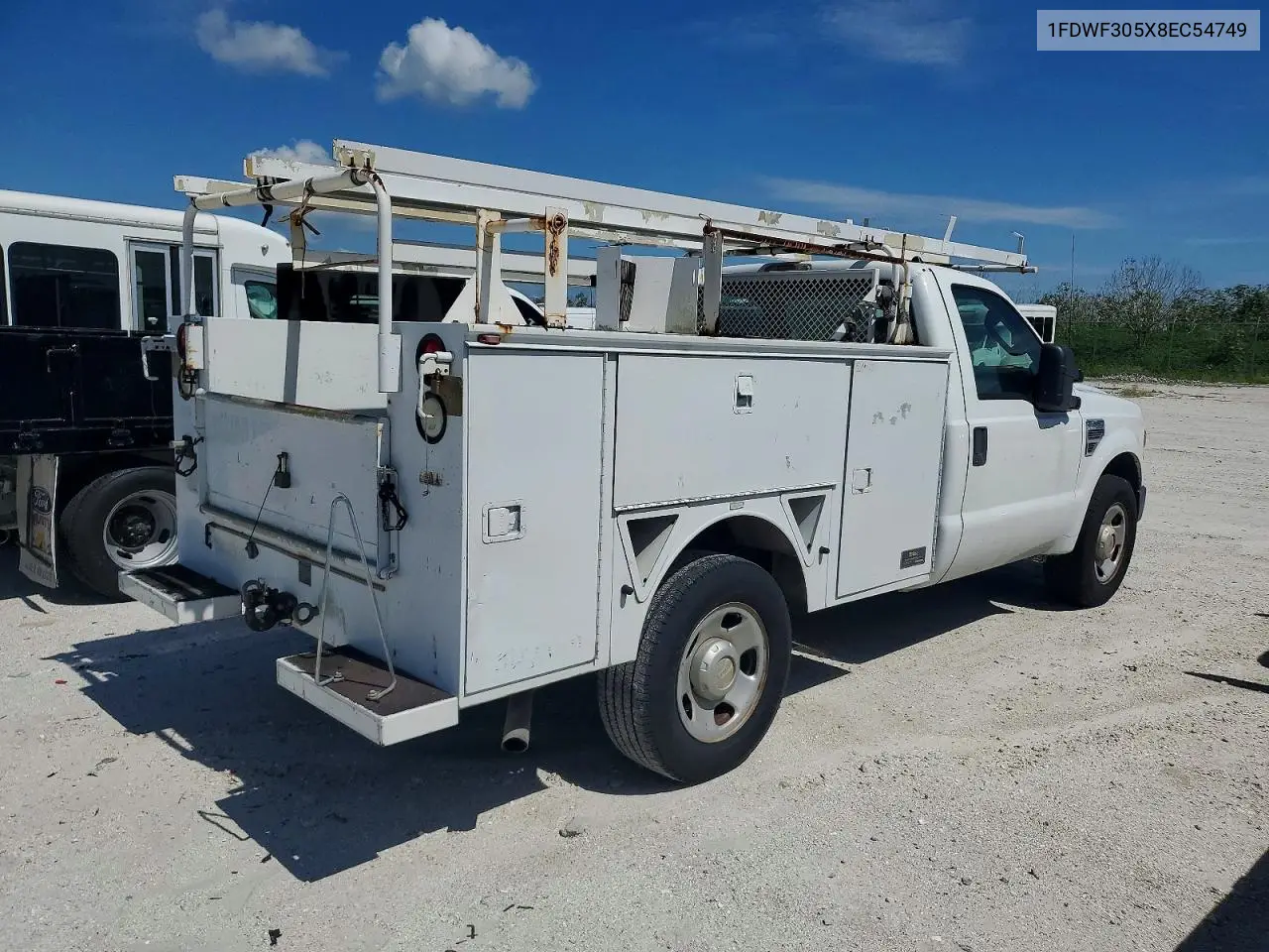 2008 Ford F350 Srw Super Duty VIN: 1FDWF305X8EC54749 Lot: 55815306