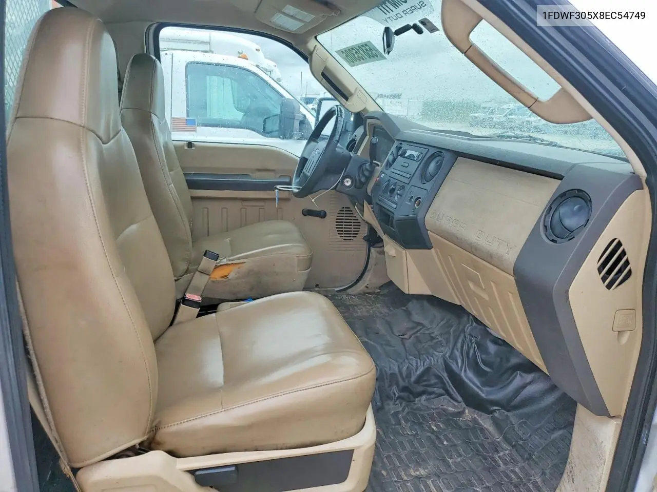 2008 Ford F350 Srw Super Duty VIN: 1FDWF305X8EC54749 Lot: 55815306