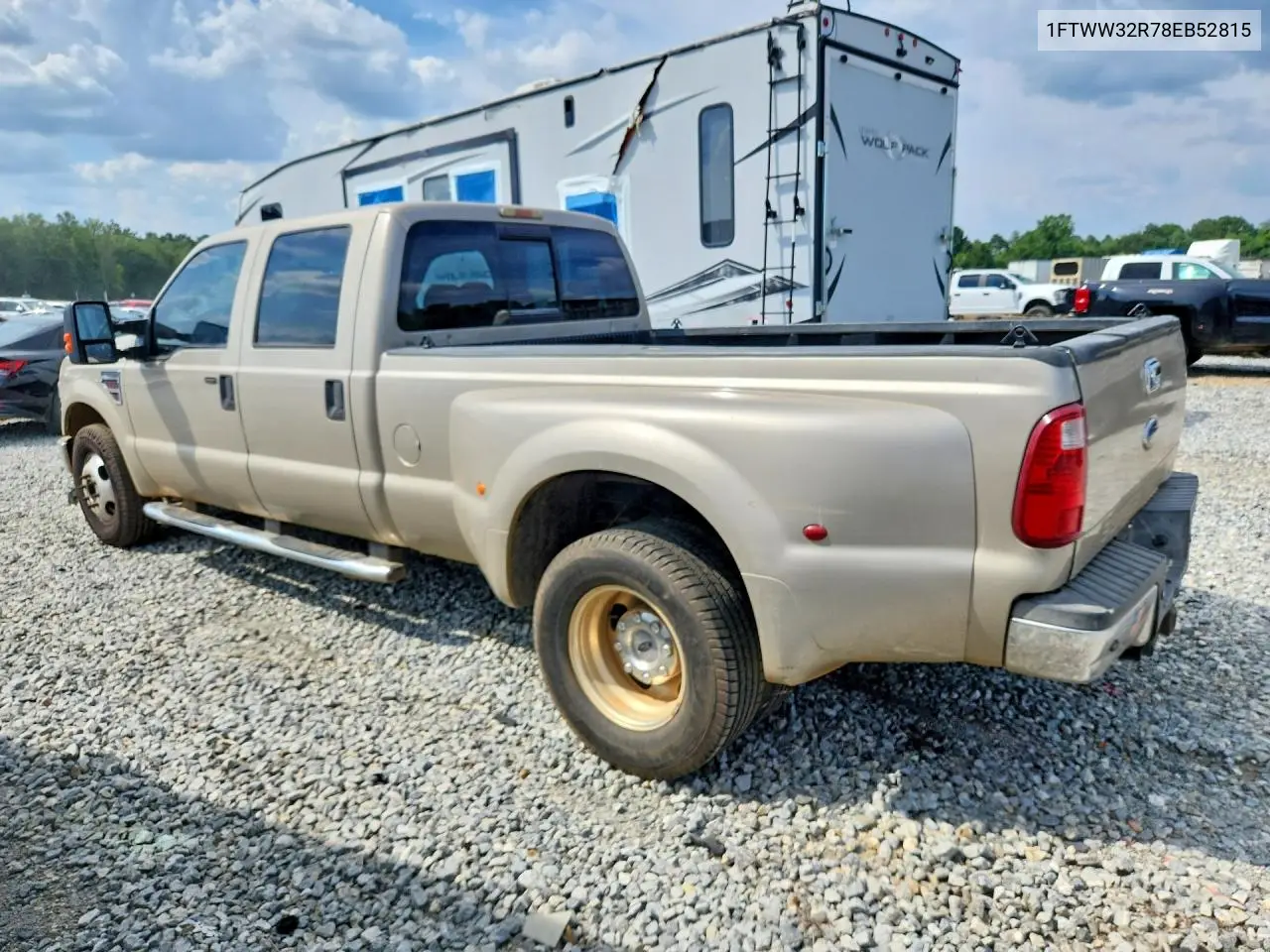 2008 Ford F350 Super Duty VIN: 1FTWW32R78EB52815 Lot: 57225666