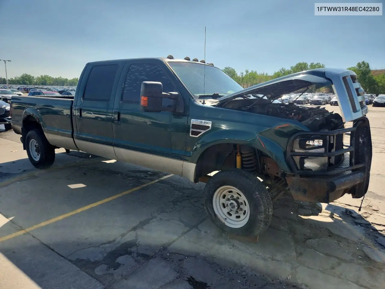 2008 Ford F350 Srw Super Duty VIN: 1FTWW31R48EC42280 Lot: 58969146