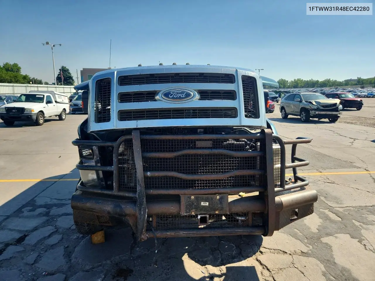 2008 Ford F350 Srw Super Duty VIN: 1FTWW31R48EC42280 Lot: 58969146