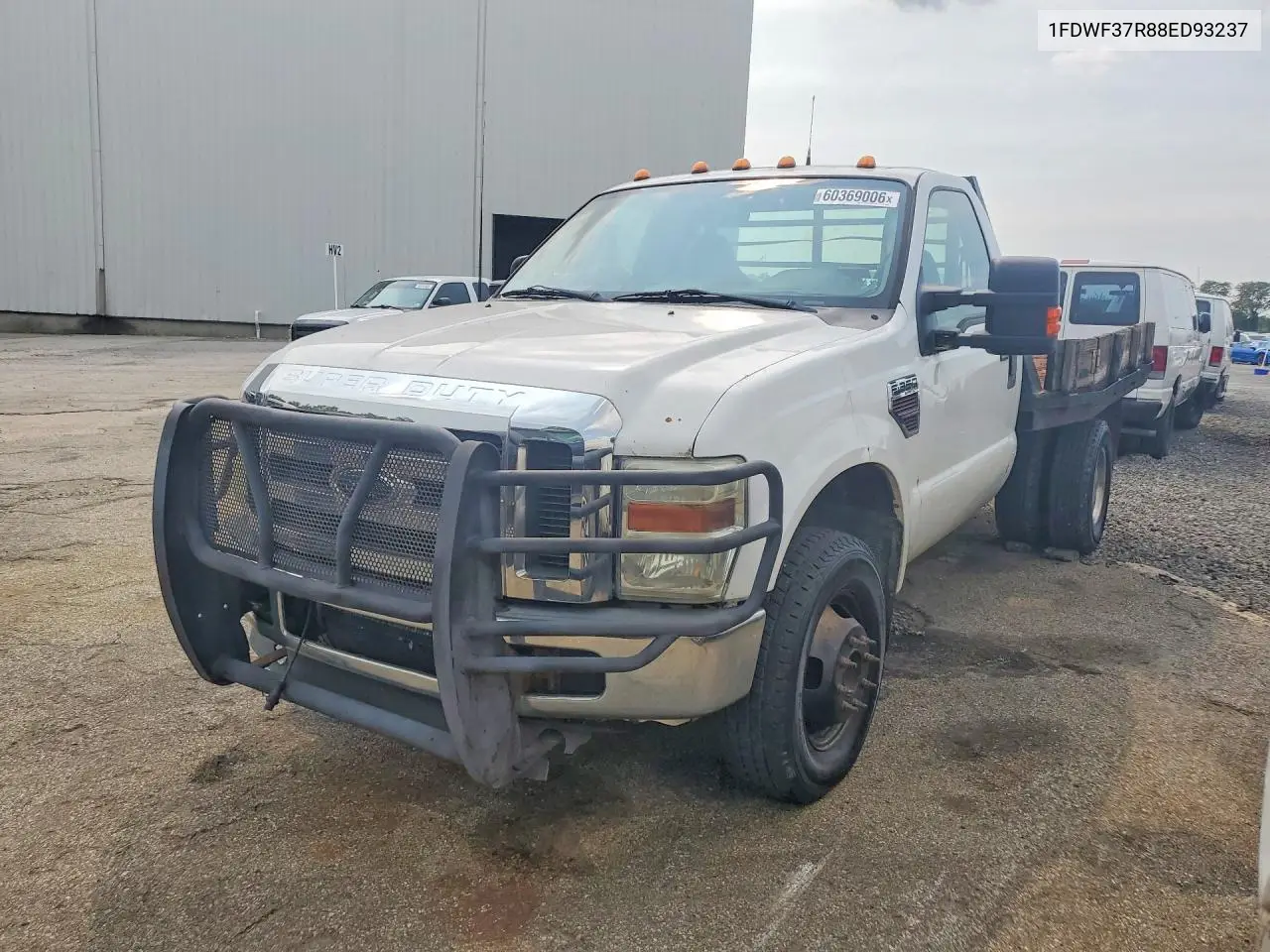 2008 Ford F350 Super Duty VIN: 1FDWF37R88ED93237 Lot: 60369006