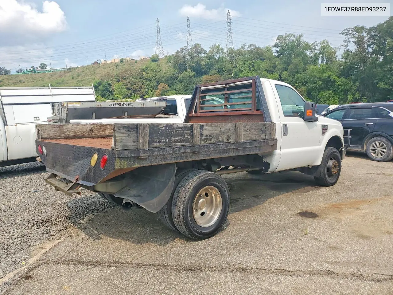 2008 Ford F350 Super Duty VIN: 1FDWF37R88ED93237 Lot: 60369006