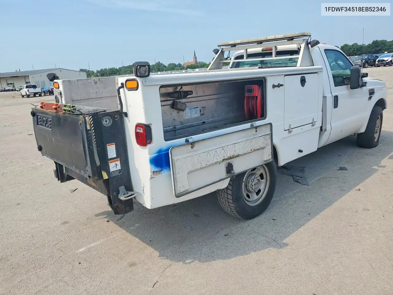 2008 Ford F350 Super Duty VIN: 1FDWF34518EB52346 Lot: 60446516